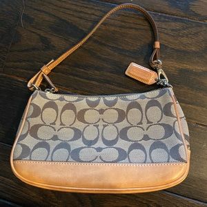 SOLD Coach logo shoulder bag